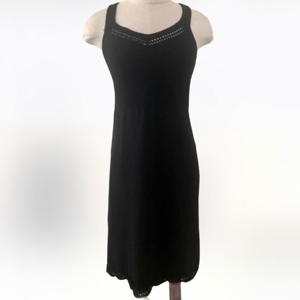 Dakini  black sleeveless long dress XS